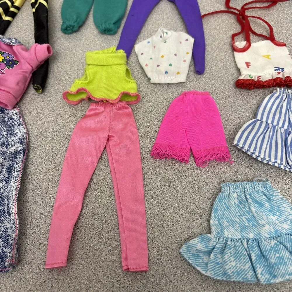 Vintage Mattel Barbie Skipper Homecoming Queen, Plus Extra Clothing, Tops, Pants